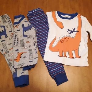 Carters Boys Dino Pajamas